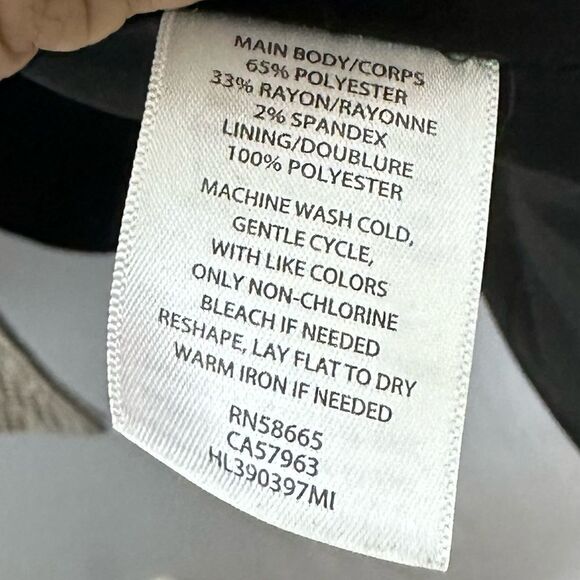 BOYFRIEND BLAZER JACKET DOUBLE BREASTED - TROUVE - SZ. M - Picture 8 of 9